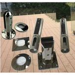 Nástavce na skleněné zábradlí