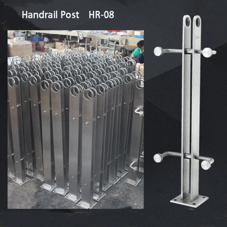 Nerezové a skleněné balustrády