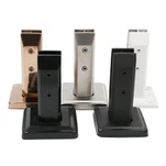 Bezrámové skleněné čepy na oplocení